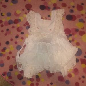 Vintage 2t apron dress